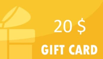 GIFT CARD 20 $
