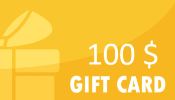 GIFT CARD 100 $